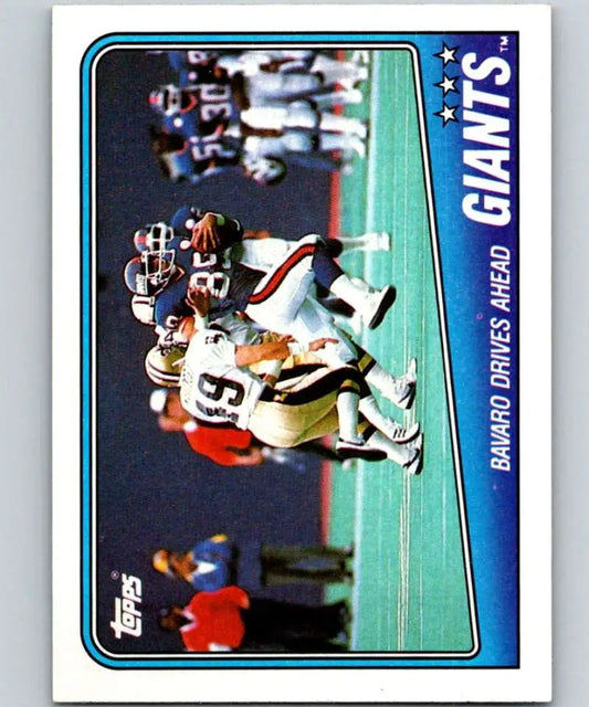 1988 Topps #271 Mark Bavaro EX Excellent New York Giants Football Card
