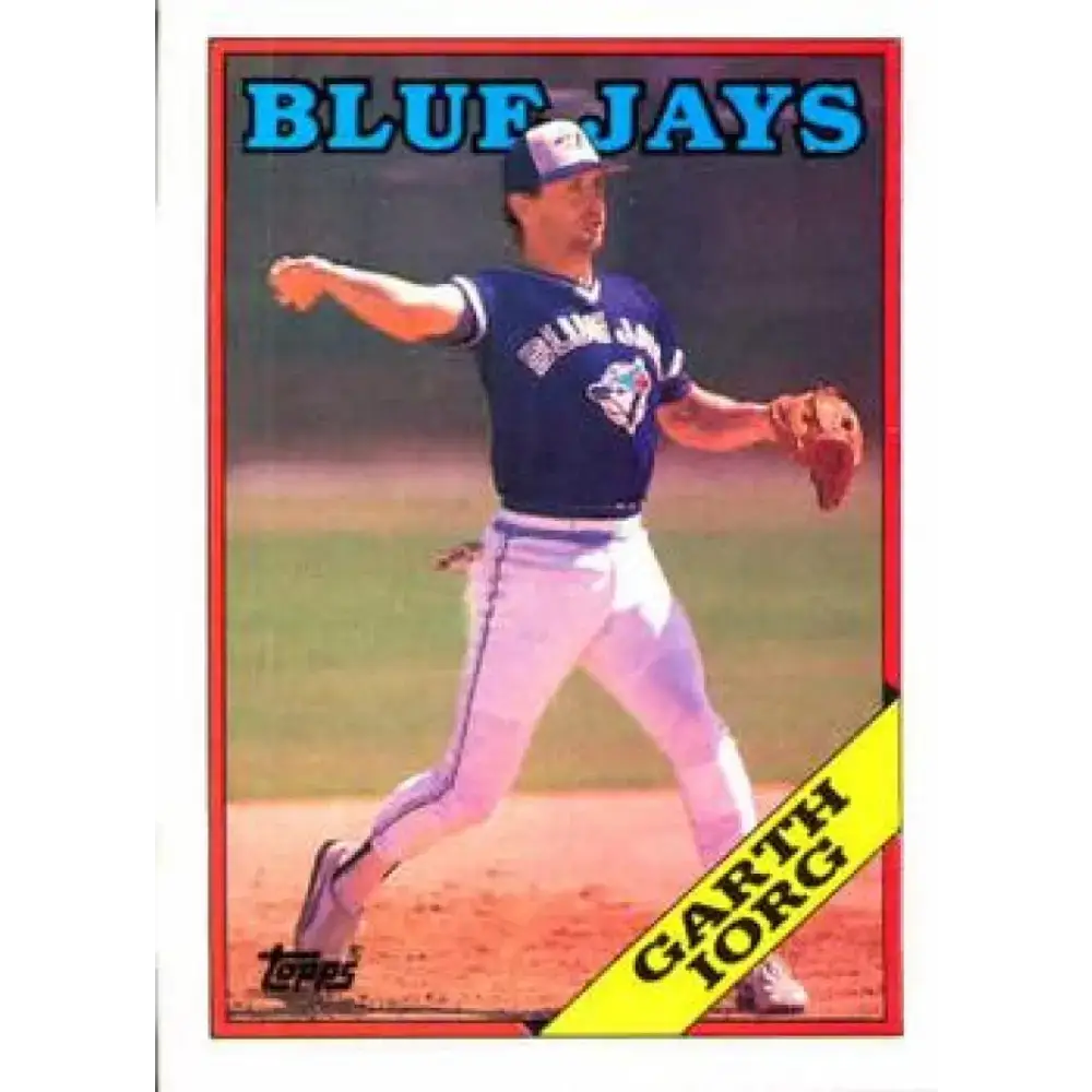 1988 Topps #273 Garth Iorg NM-MT Toronto Blue Jays Baseball Card - Baseball Card Single