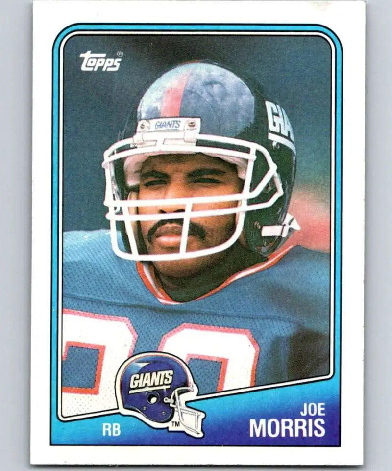 1988 Topps #273 Joe Morris EX Excellent New York Giants Football Card - Football Card Single