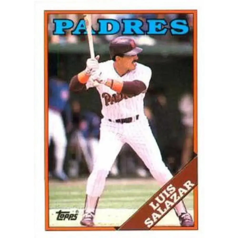 1988 Topps #276 Luis Salazar NM-MT San Diego Padres Baseball Card - Baseball Card Single