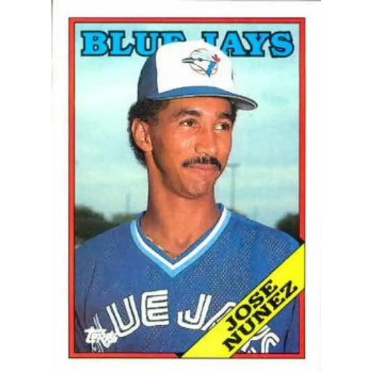 1988 Topps #28 Jose Nunez NM-MT RC Rookie Toronto Blue Jays Baseball Card