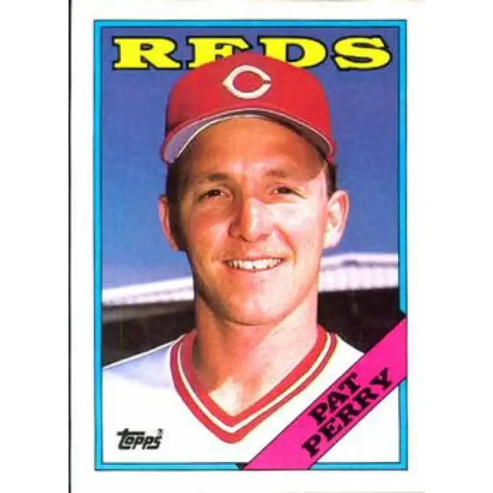 1988 Topps #282 Pat Perry NM-MT Cincinnati Reds Baseball Card - Baseball Card Single