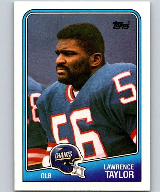 1988 Topps #285 Lawrence Taylor EX Excellent New York Giants Football Card