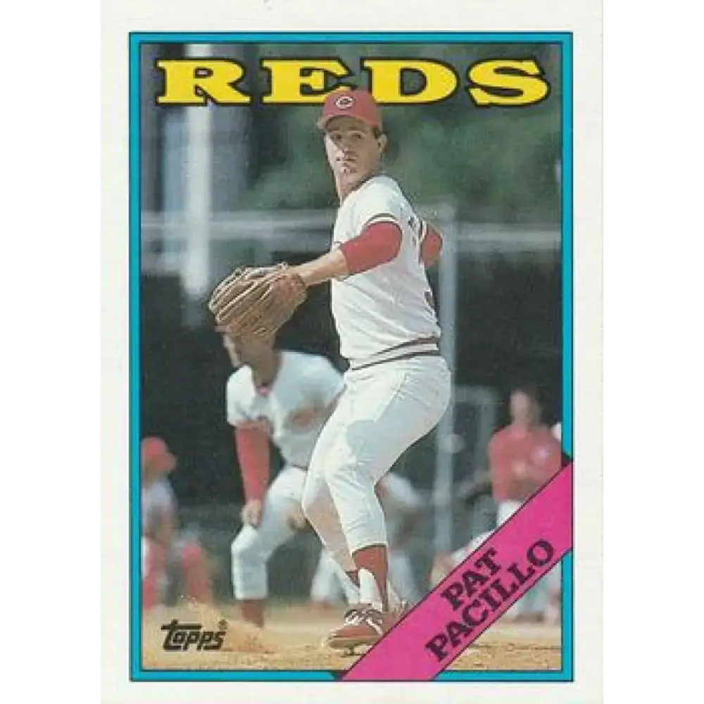 1988 Topps #288 Pat Pacillo NM-MT Cincinnati Reds Baseball Card - Baseball Card Single