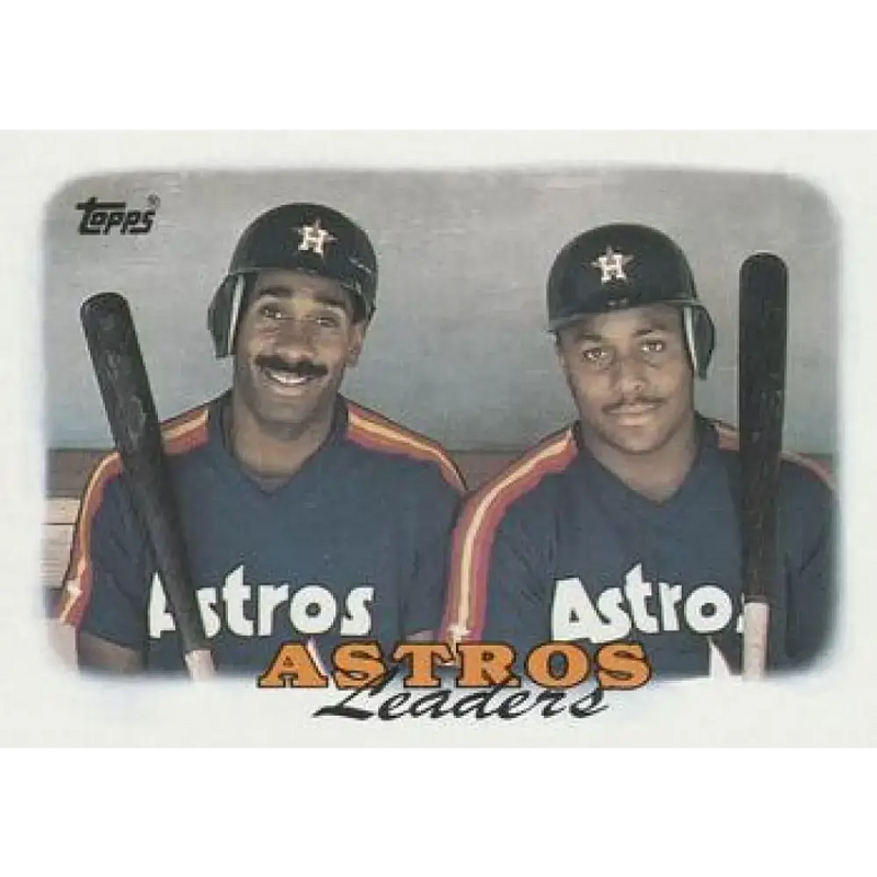 1988 Topps #291 Kevin Bass/Billy Hatcher NM-MT Houston Astros Baseball Card - Baseball Card Single