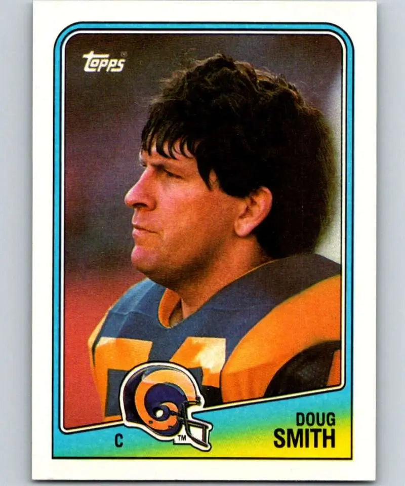 1988 Topps #294 Doug Smith EX Excellent Los Angeles Rams Football Card - Football Card Single