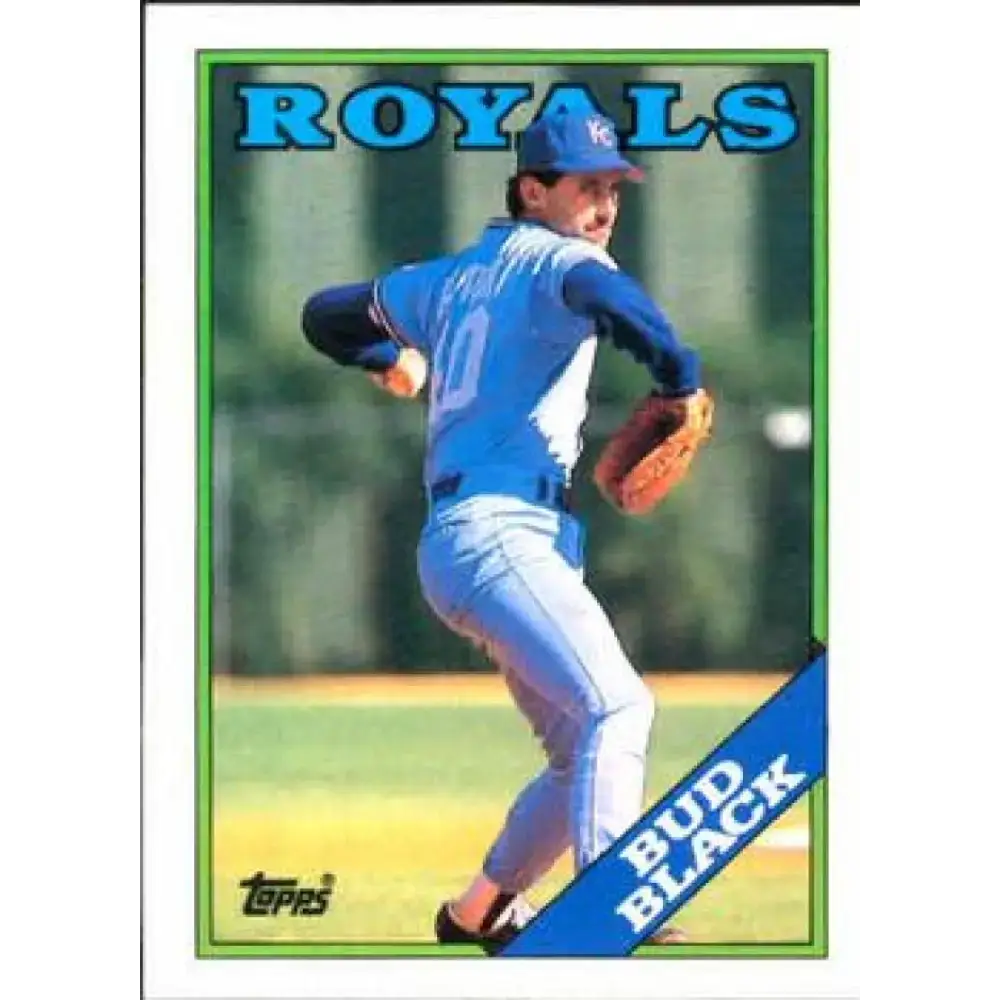 1988 Topps #301 Bud Black NM-MT Kansas City Royals Baseball Card