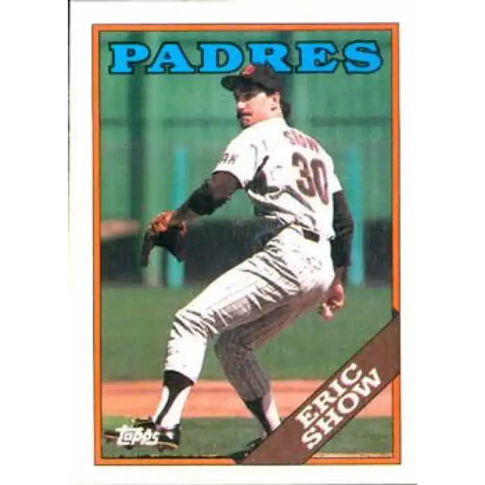 1988 Topps #303 Eric Show NM-MT San Diego Padres Baseball Card - Baseball Card Single