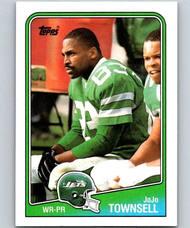 1988 Topps #306 Jo Jo Townsell EX Excellent RC Rookie New York Jets Football Card - Football Card Single