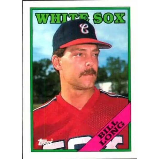 1988 Topps #309 Bill Long NM-MT RC Rookie Chicago White Sox Baseball Card - Baseball Card Single