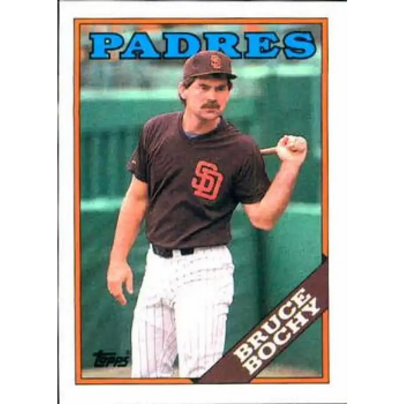 1988 Topps #31 Bruce Bochy NM-MT San Diego Padres Baseball Card - Baseball Card Single