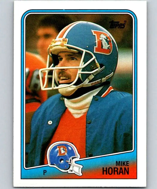 1988 Topps #31 Mike Horan EX Excellent Denver Broncos Football Card