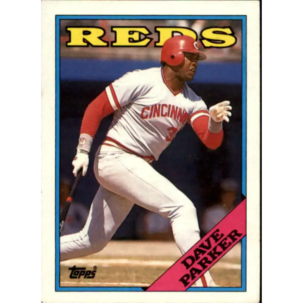 1988 Topps #315 Dave Parker NM-MT Cincinnati Reds Baseball Card - Baseball Card Single