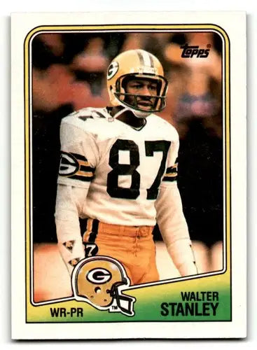 1988 Topps #318 Walter Stanley Green Bay Packers Football Cards EX/N ID:62676 - Football Card Single