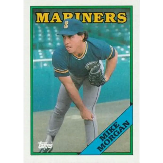 1988 Topps #32 Mike Morgan NM-MT Seattle Mariners Baseball Card