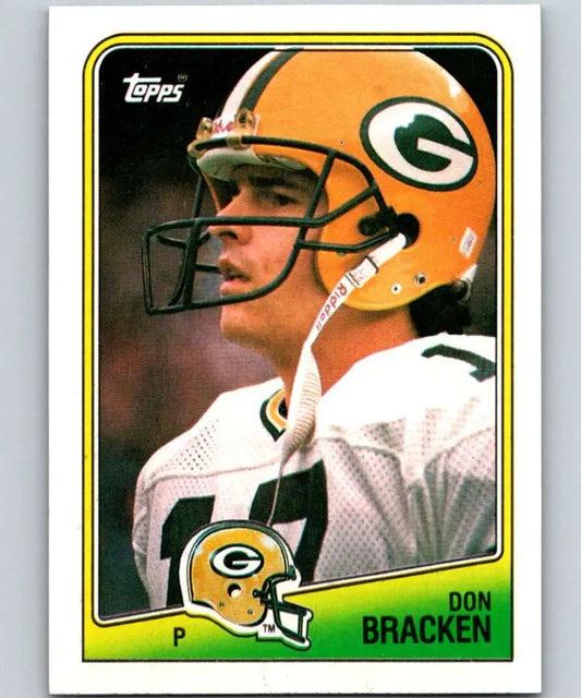 1988 Topps #320 Don Bracken EX Excellent Green Bay Packers Football Card