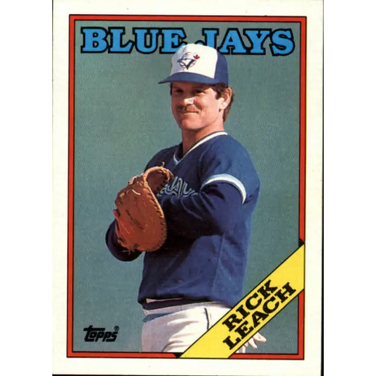 1988 Topps #323 Rick Leach NM-MT Toronto Blue Jays Baseball Card
