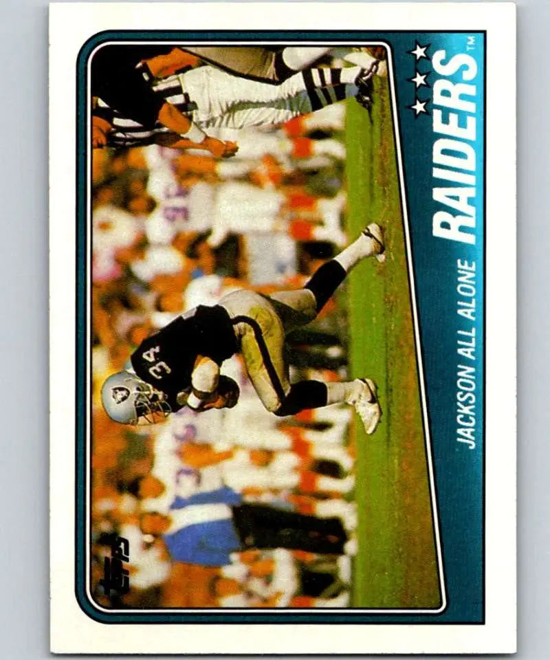1988 Topps #325 Bo Jackson EX Excellent Los Angeles Raiders Football Card - Football Card Single