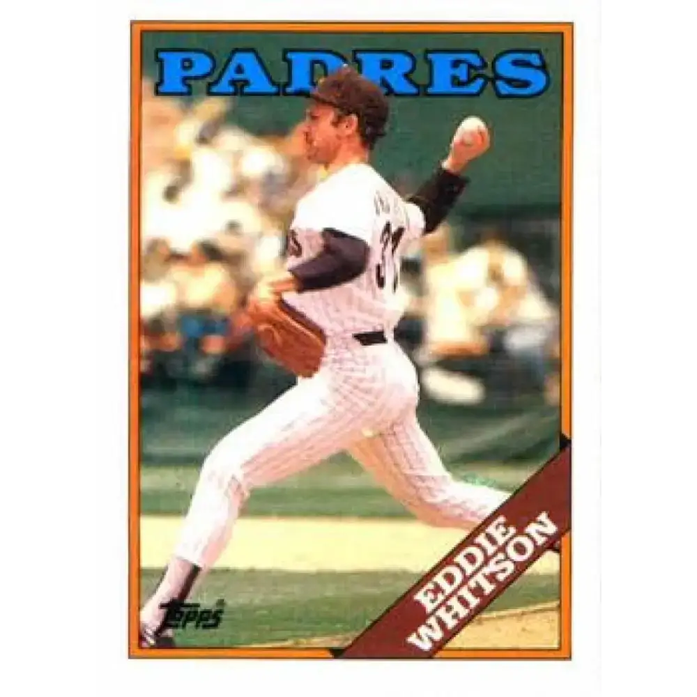 1988 Topps #330 Ed Whitson NM-MT San Diego Padres Baseball Card