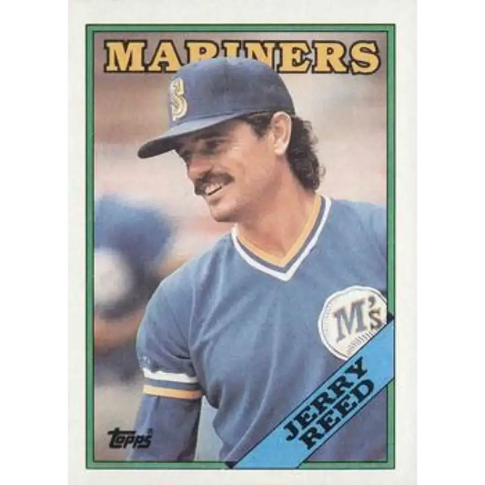 1988 Topps #332 Jerry Reed NM-MT Seattle Mariners Baseball Card