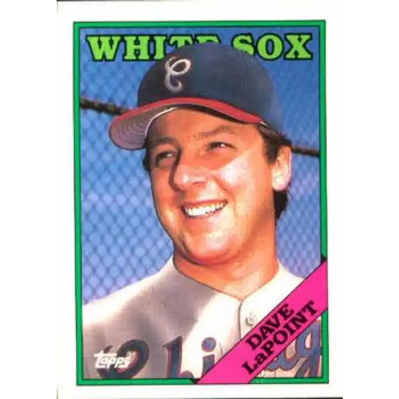1988 Topps #334 Dave LaPoint NM-MT Chicago White Sox Baseball Card