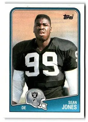 1988 Topps #334 Sean Jones - Football Card Single