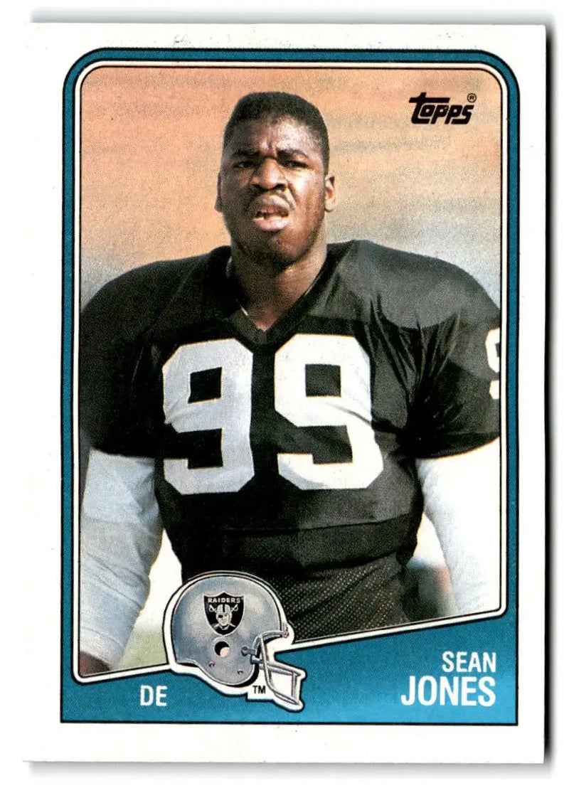 1988 Topps #334 Sean Jones - Football Card Single
