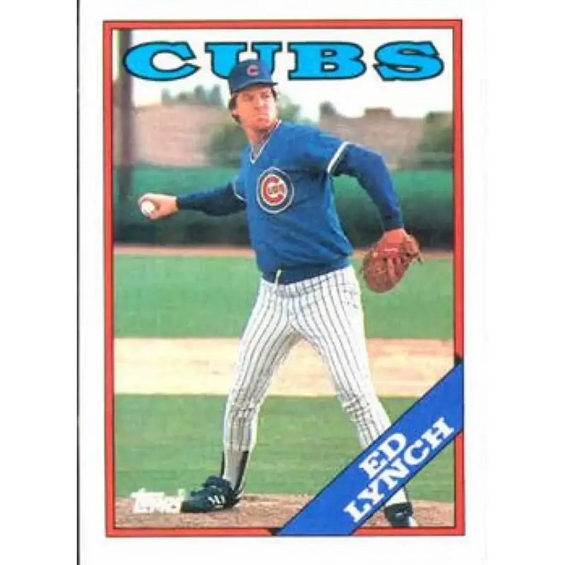 1988 Topps #336 Ed Lynch NM-MT Chicago Cubs Baseball Card - Baseball Card Single