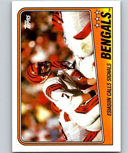 1988 Topps #339 Boomer Esiason EX Excellent Cincinnati Bengals Football Card