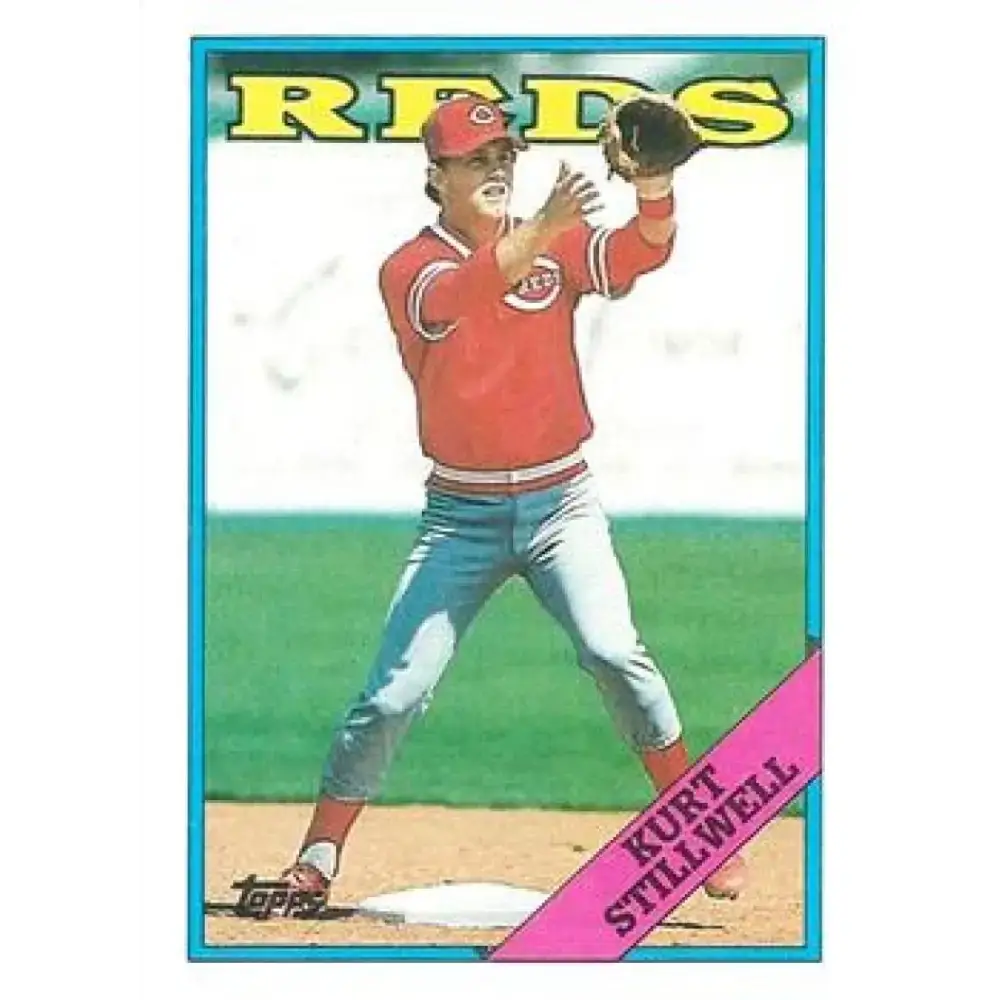 1988 Topps #339 Kurt Stillwell NM-MT Cincinnati Reds Baseball Card - Baseball Card Single