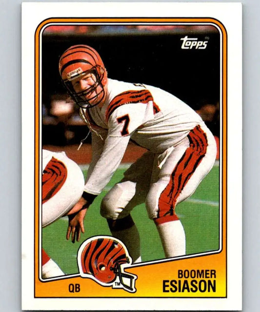 1988 Topps #340 Boomer Esiason EX Excellent Cincinnati Bengals Football Card - Football Card Single