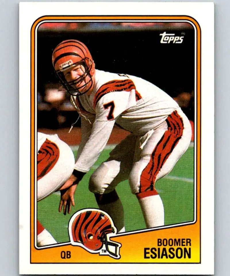 1988 Topps #340 Boomer Esiason EX Excellent Cincinnati Bengals Football Card - Football Card Single