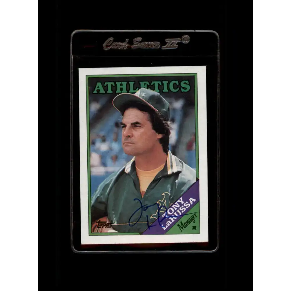 1988 Topps #344 Tony LaRussa NM-MT Oakland Athletics Baseball Card - Baseball Card Single