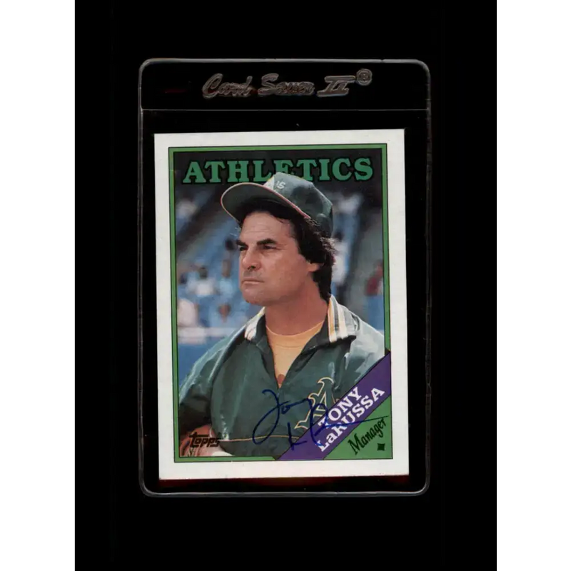 1988 Topps #344 Tony LaRussa NM-MT Oakland Athletics Baseball Card - Baseball Card Single
