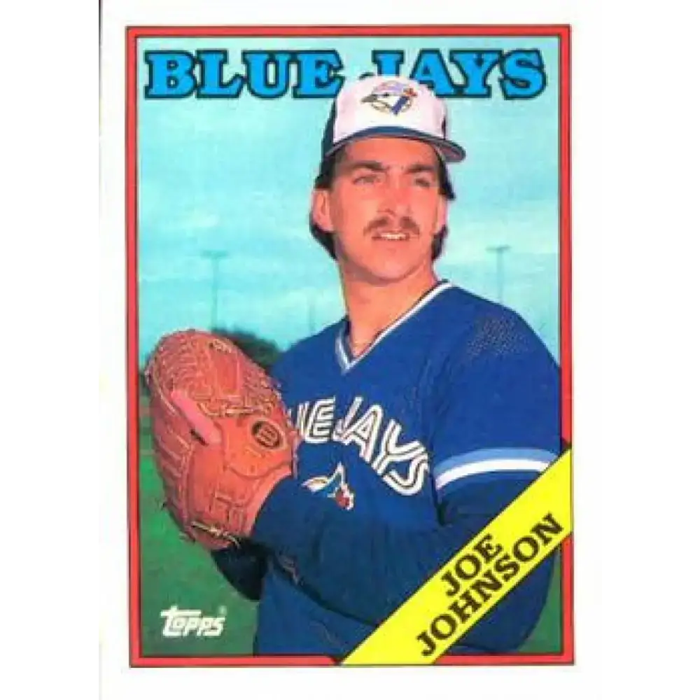 1988 Topps #347 Joe Johnson NM-MT Toronto Blue Jays Baseball Card - Baseball Card Single