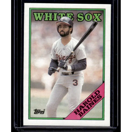 1988 Topps #35 Harold Baines Chicago White Sox NM-MT