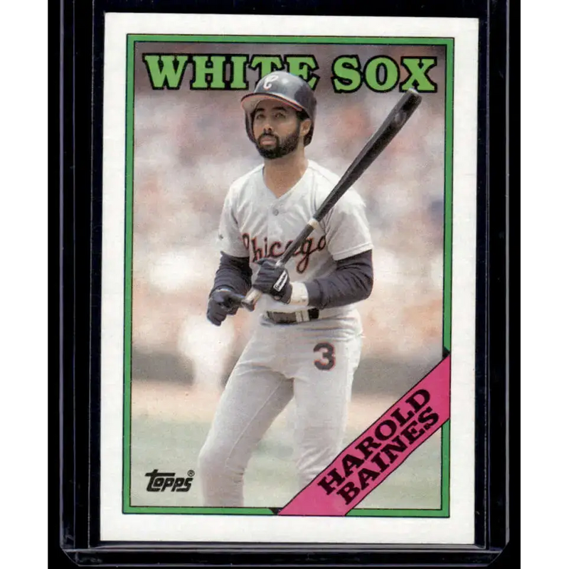 1988 Topps #35 Harold Baines Chicago White Sox NM-MT - Baseball Card Single