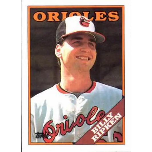 1988 Topps #352 Billy Ripken NM-MT RC Rookie Baltimore Orioles Baseball Card - Baseball Card Single
