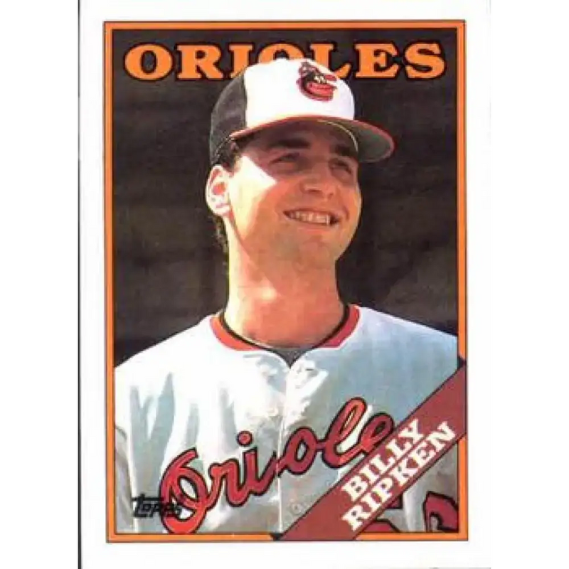 1988 Topps #352 Billy Ripken NM-MT RC Rookie Baltimore Orioles Baseball Card