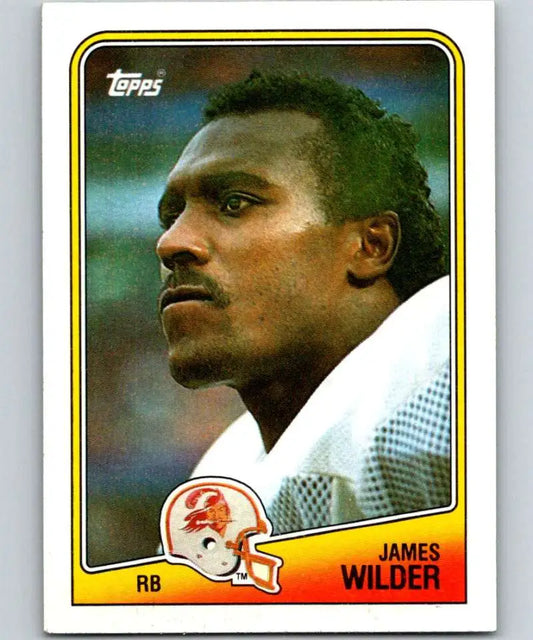 1988 Topps #353 James Wilder EX Excellent Tampa Bay Buccaneers Football Card