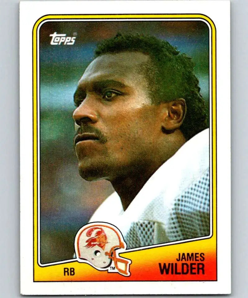 1988 Topps #353 James Wilder EX Excellent Tampa Bay Buccaneers Football Card - Football Card Single