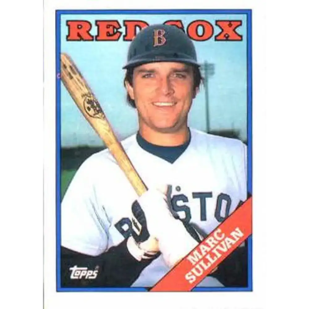 1988 Topps #354 Marc Sullivan NM-MT Boston Red Sox Baseball Card - Baseball Card Single