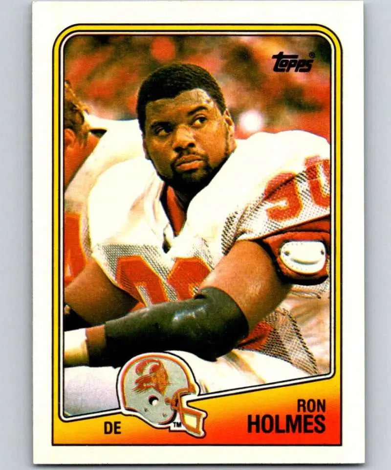 1988 Topps #358 Ron Holmes EX Excellent RC Rookie Tampa Bay Buccaneers Football Card