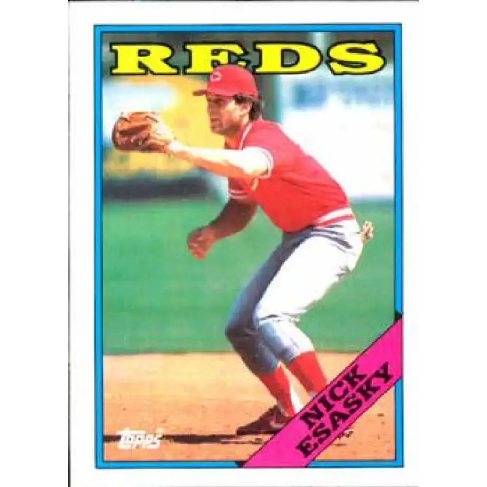 1988 Topps #364 Nick Esasky NM-MT Cincinnati Reds Baseball Card - Baseball Card Single