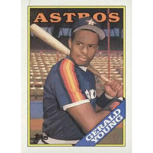 1988 Topps #368 Gerald Young NM-MT Houston Astros Baseball Card