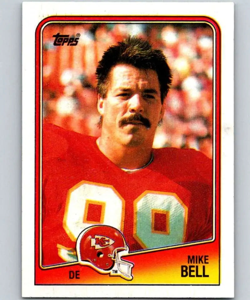 1988 Topps #369 Mike Bell EX Excellent Kansas City Chiefs Football Card - Football Card Single