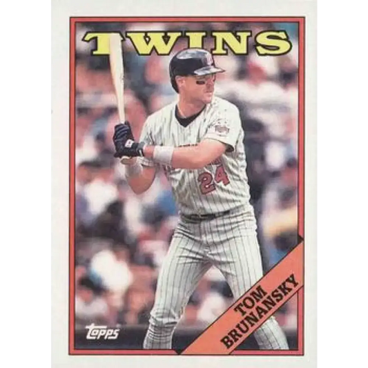 1988 Topps #375 Tom Brunansky NM-MT Minnesota Twins Baseball Card