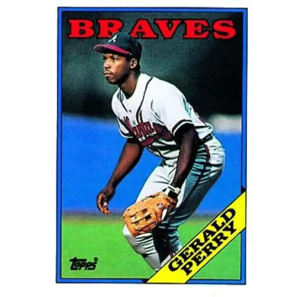 1988 Topps #39 Gerald Perry NM-MT Atlanta Braves Baseball Card