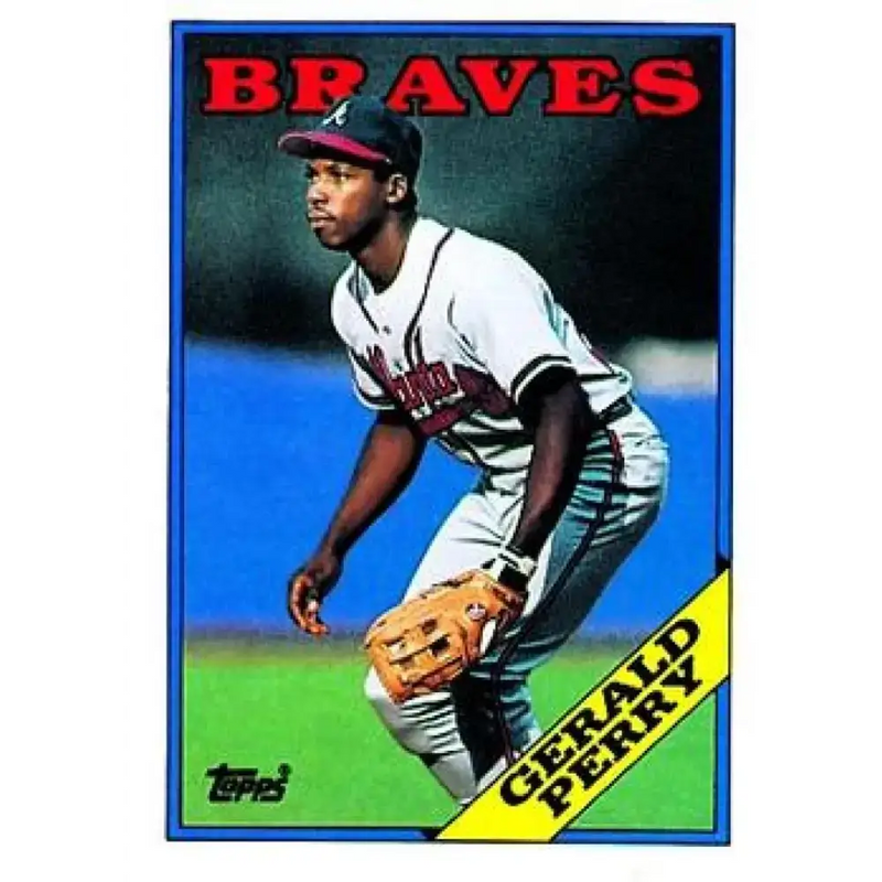 1988 Topps #39 Gerald Perry NM-MT Atlanta Braves Baseball Card