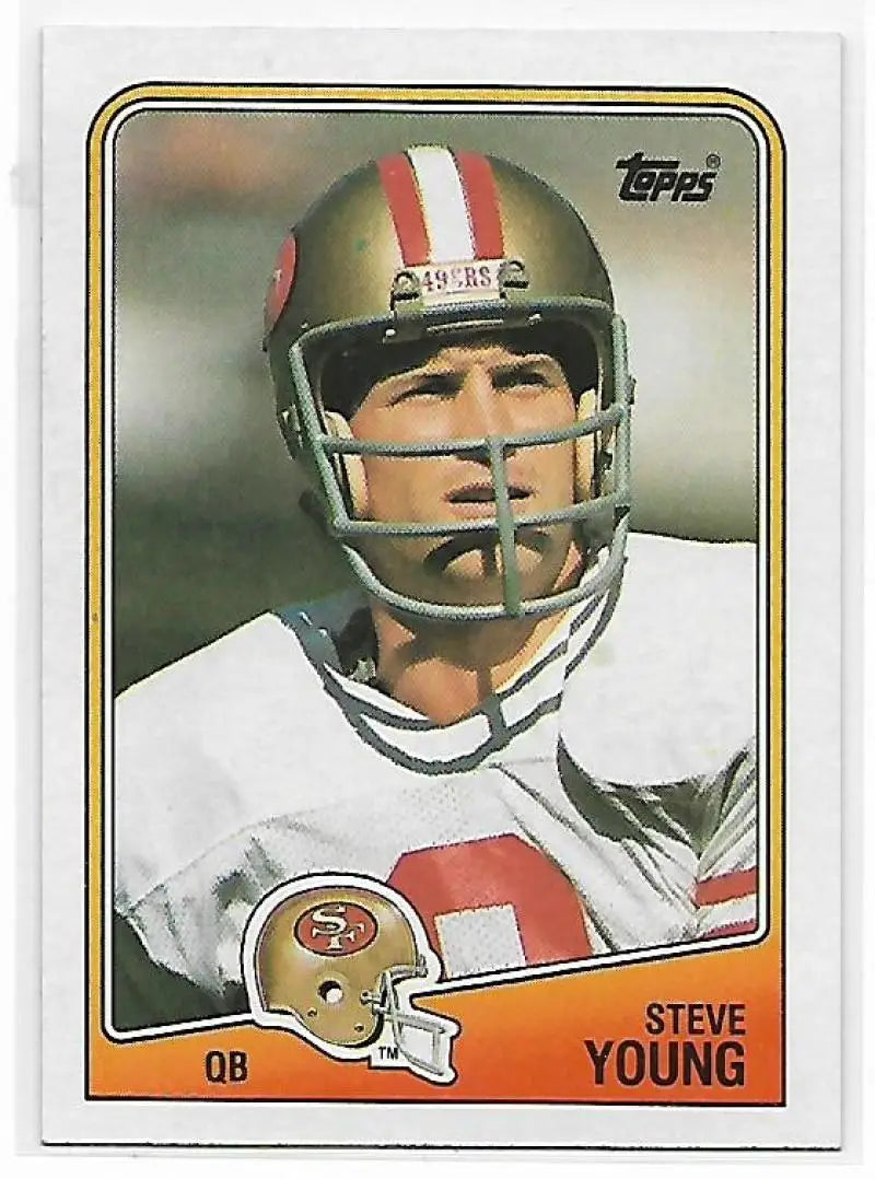 1988 Topps #39 Steve Young EX Excellent San Francisco 49ers Football Card - Football Card Single